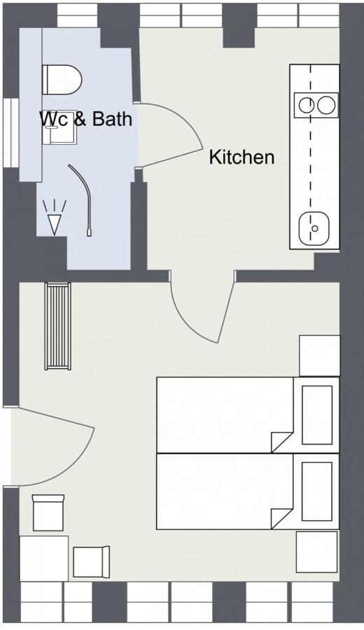 Central Canal Apartments 1 - 8 โคเปนเฮเกน ภายนอก รูปภาพ